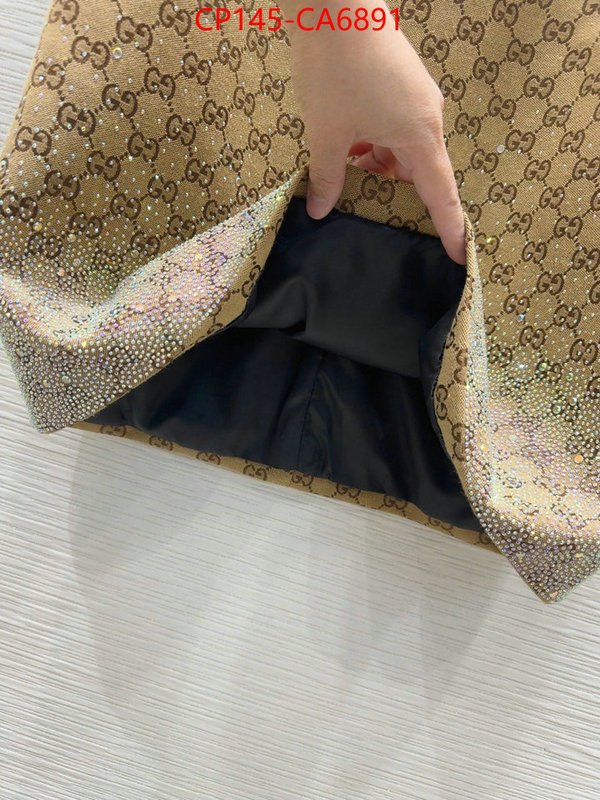 Clothing-Gucci how to start selling replica ID: CA6891 $: 145USD