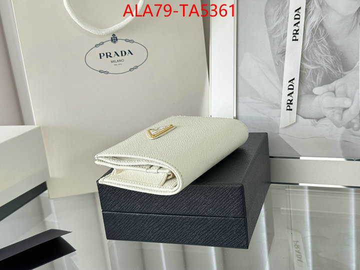 Prada Bags(TOP)-Wallet is it illegal to buy dupe ID: TA5361 $: 79USD,