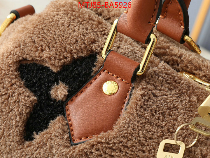 LV Bags(4A)-Speedy- buy best high-quality ID: BA5926 $: 85USD,