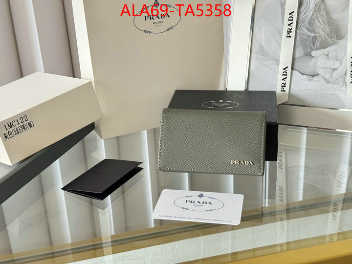 Prada Bags(TOP)-Wallet good quality replica ID: TA5358 $: 69USD,