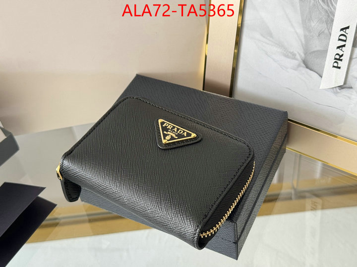 Prada Bags(TOP)-Wallet mirror copy luxury ID: TA5365 $: 72USD,