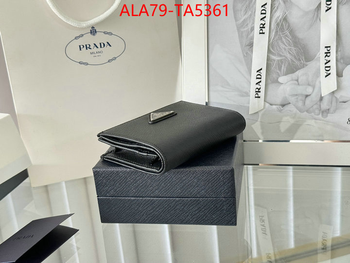 Prada Bags(TOP)-Wallet is it illegal to buy dupe ID: TA5361 $: 79USD,