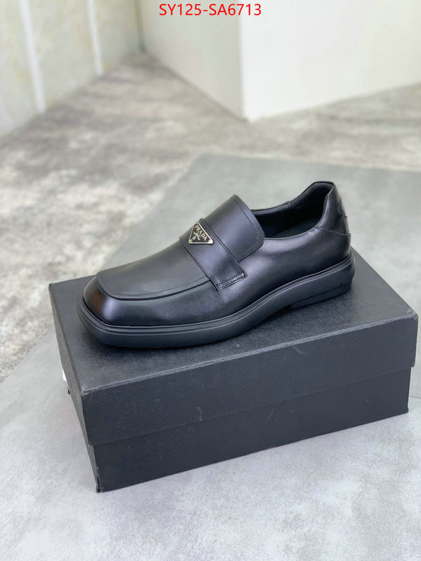 Men shoes-Prada what are the best replica ID: SA6713 $: 125USD