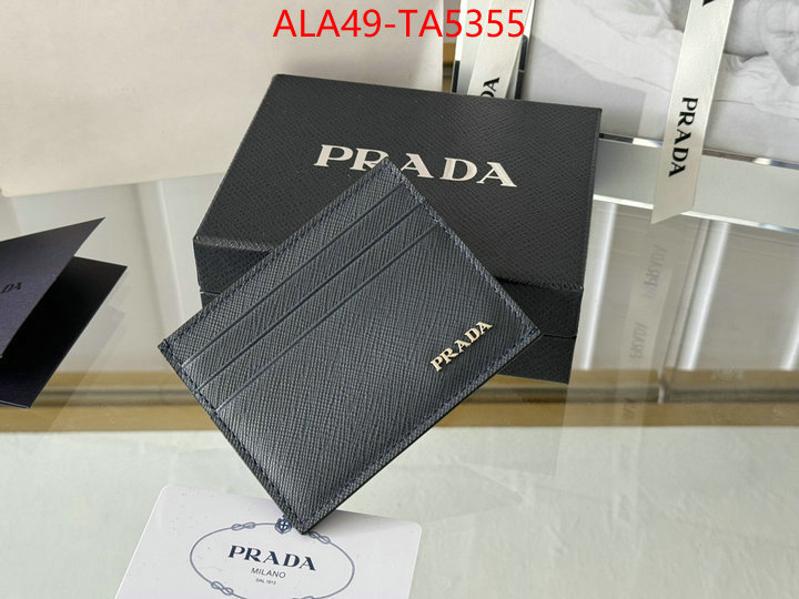 Prada Bags(TOP)-Wallet top brands like ID: TA5355 $: 49USD,