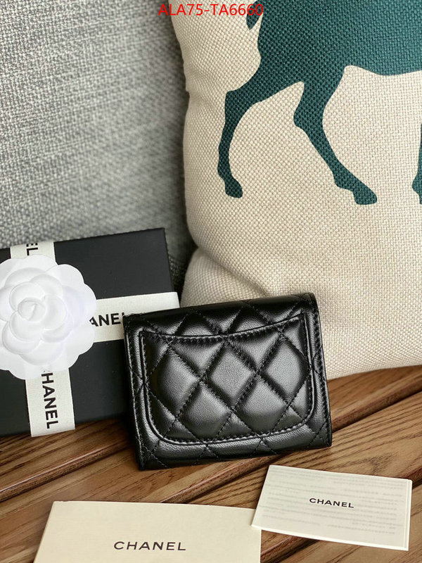 Chanel Bags(TOP)-Wallet- buy ID: TA6660 $: 75USD,