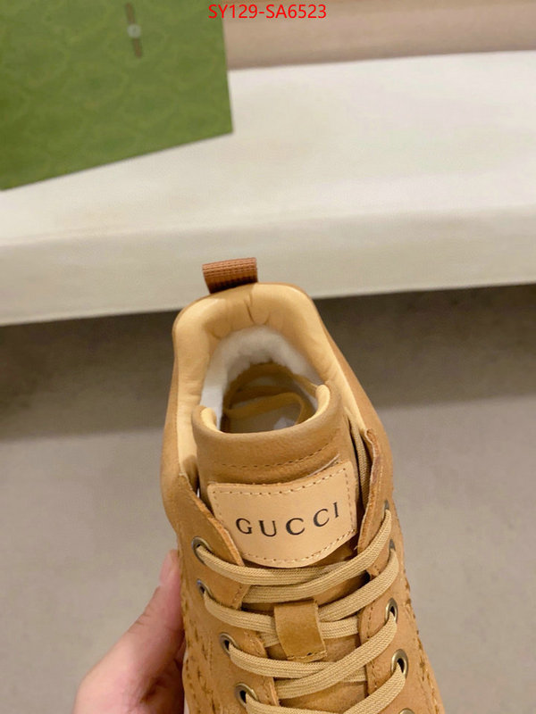 Men Shoes-Gucci is it illegal to buy dupe ID: SA6523 $: 129USD