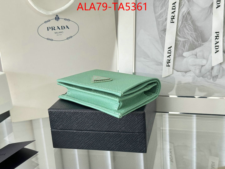 Prada Bags(TOP)-Wallet is it illegal to buy dupe ID: TA5361 $: 79USD,