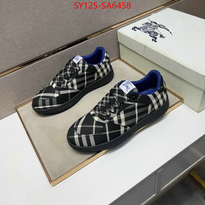 Men Shoes-Burberry top quality replica ID: SA6458 $: 125USD