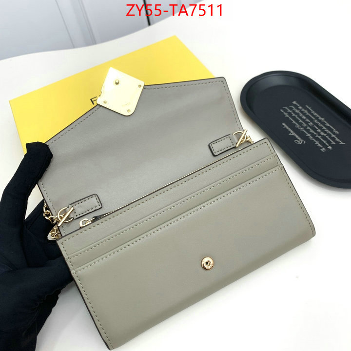 Fendi Bags(4A)-Wallet- the highest quality fake ID: TA7511 $: 55USD,