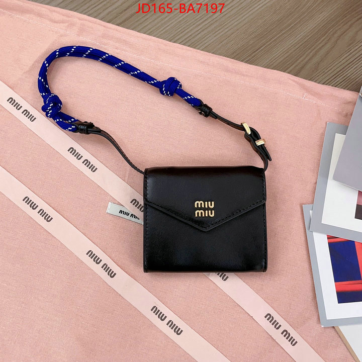 Miu Miu Bags(TOP)-Crossbody- where can i buy the best quality ID: BA7197 $: 165USD,