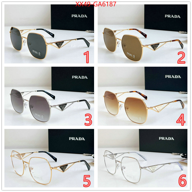 Glasses-Prada replica every designer ID: GA6187 $: 49USD