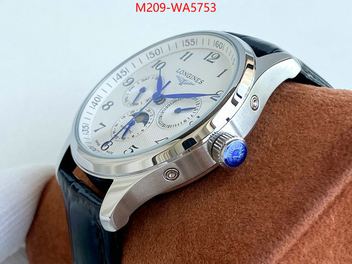 Watch(TOP)-Longines 1:1 clone ID: WA5753 $: 209USD