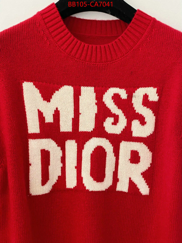 Clothing-Dior best website for replica ID: CA7041 $: 105USD