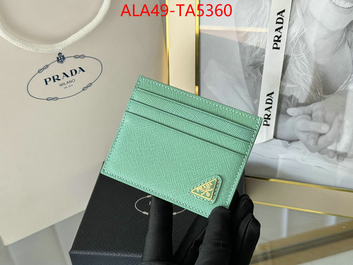 Prada Bags(TOP)-Wallet are you looking for ID: TA5360 $: 49USD,