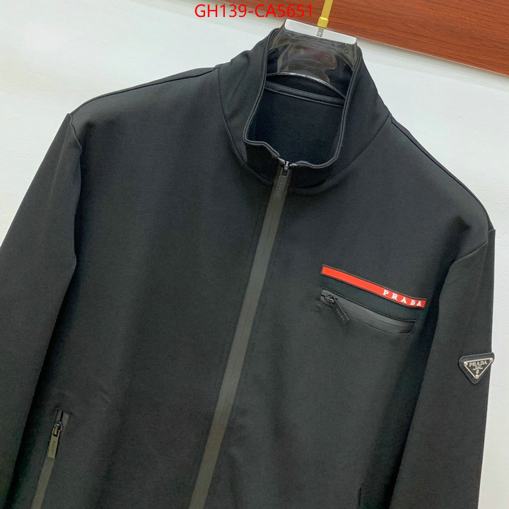 Clothing-Prada knockoff ID: CA5651 $: 139USD