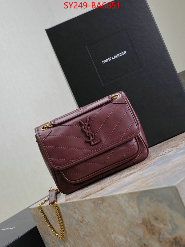 YSL Bags(TOP)-Niki Series best fake ID: BA6851 $: 249USD,