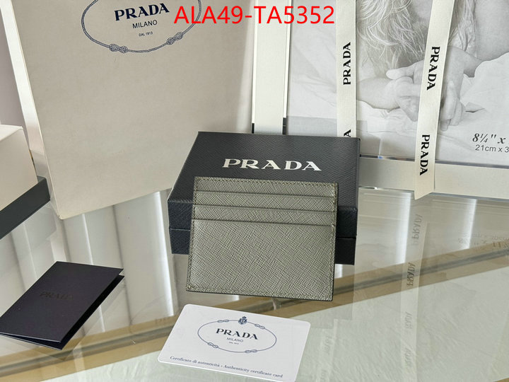 Prada Bags(TOP)-Wallet how to buy replcia ID: TA5352 $:49USD,