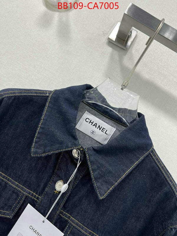 Clothing-Chanel how can i find replica ID: CA7005 $: 109USD