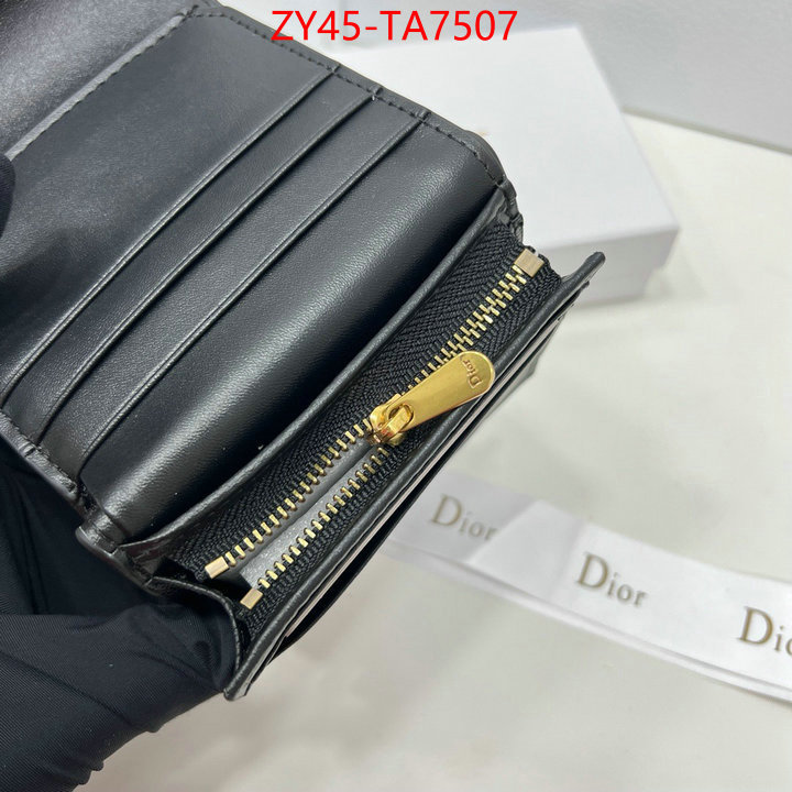 Dior Bags(4A)-Wallet- is it illegal to buy dupe ID: TA7507 $: 45USD,