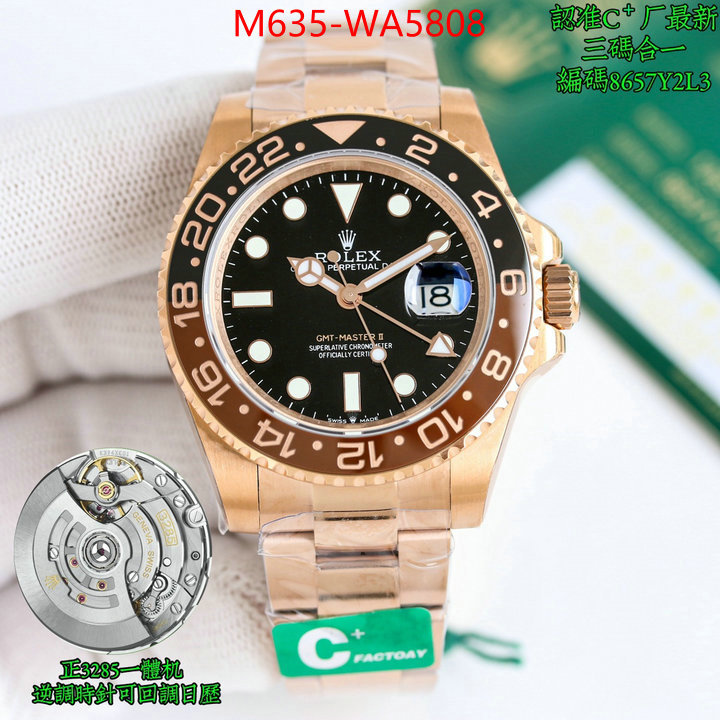 Watch(TOP)-Rolex shop cheap high quality 1:1 replica ID: WA5808 $: 635USD