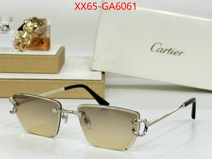 Glasses-Cartier cheap online best designer ID: GA6061 $: 65USD