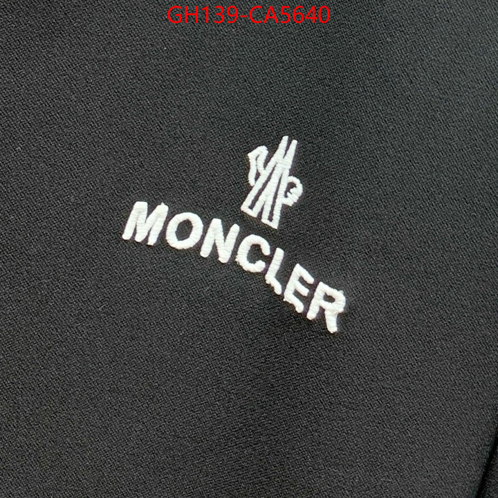 Clothing-Moncler high-end designer ID: CA5640 $: 139USD