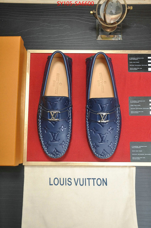 Men Shoes-LV fake aaaaa ID: SA6600 $: 105USD