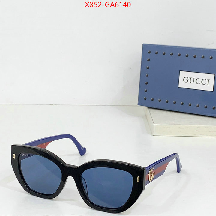 Glasses-Gucci luxury shop ID: GA6140 $: 52USD