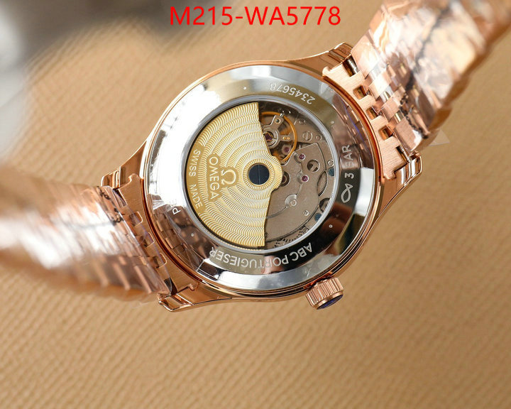 Watch(TOP)-Omega how to buy replcia ID: WA5778 $: 215USD