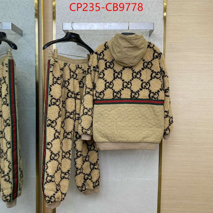 Clothing-Gucci top quality fake ID: CB9778