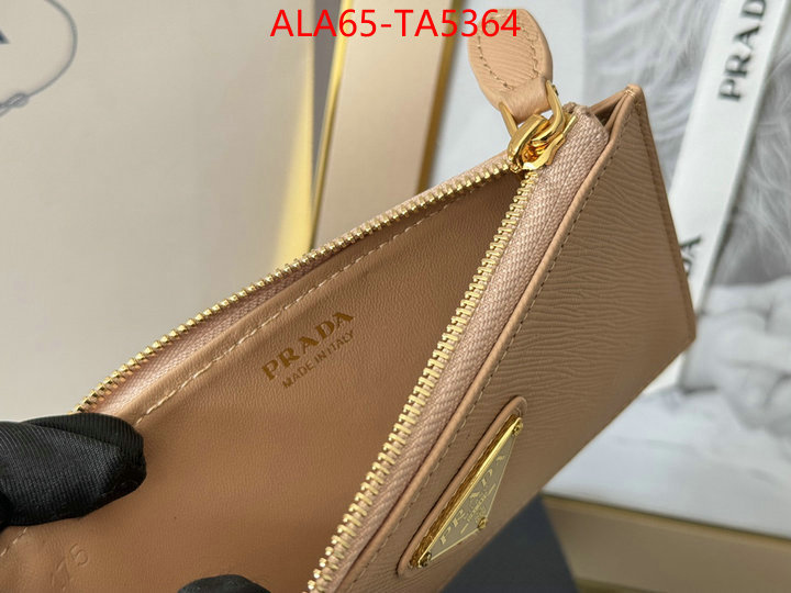 Prada Bags(TOP)-Wallet designer fake ID: TA5364 $: 65USD,