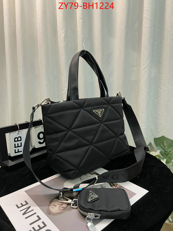 Prada Bags(4A)-Handbag- designer wholesale replica ID: BH1224 $: 79USD,