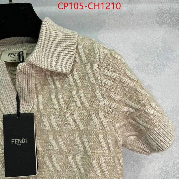 Clothing-Fendi mirror copy luxury ID: CH1210 $: 105USD