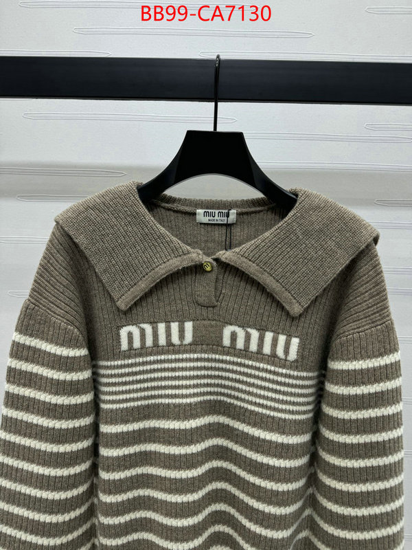 Clothing-MIU MIU top quality website ID: CA7130 $: 99USD