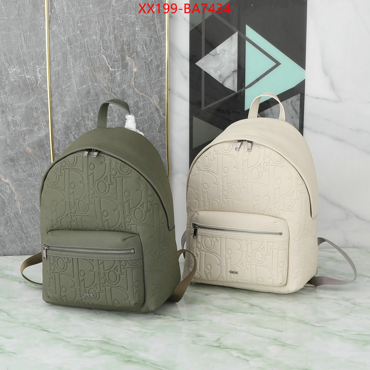 Dior Bags(TOP)-Backpack- what is aaaaa quality ID: BA7434 $: 199USD,