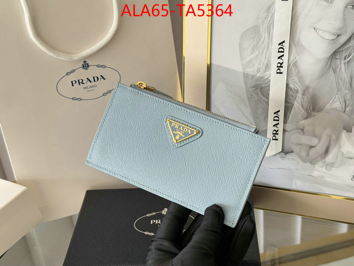 Prada Bags(TOP)-Wallet designer fake ID: TA5364 $: 65USD,