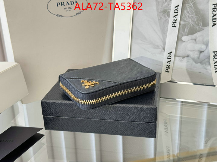 Prada Bags(TOP)-Wallet 2024 luxury replicas ID: TA5362 $: 72USD,