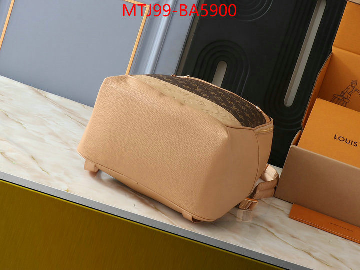 LV Bags(4A)-Backpack- where should i buy replica ID: BA5900 $: 99USD,