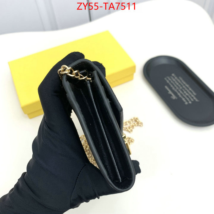 Fendi Bags(4A)-Wallet- the highest quality fake ID: TA7511 $: 55USD,