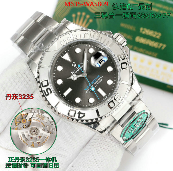 Watch(TOP)-Rolex high quality ID: WA5809 $: 635USD