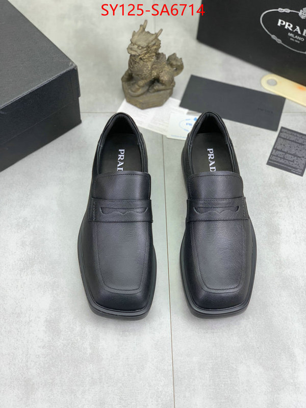 Men shoes-Prada fake cheap best online ID: SA6714 $: 125USD