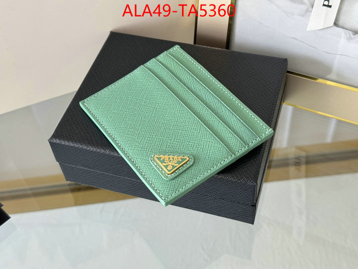 Prada Bags(TOP)-Wallet are you looking for ID: TA5360 $: 49USD,