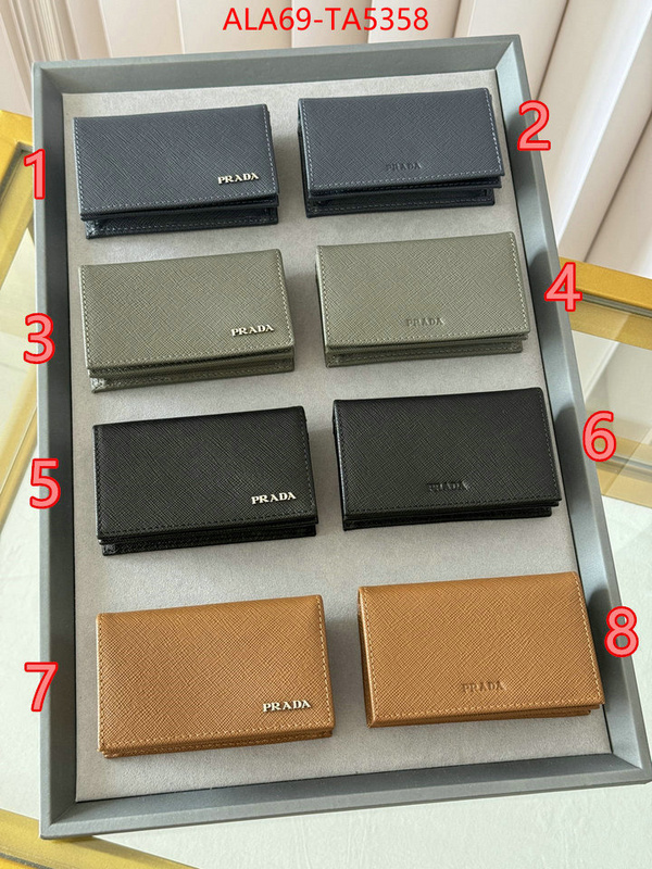 Prada Bags(TOP)-Wallet good quality replica ID: TA5358 $: 69USD,