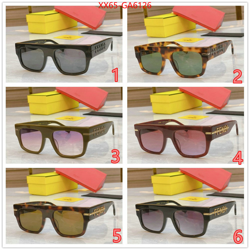 Glasses-Fendi best designer replica ID: GA6126 $: 65USD