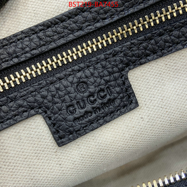 Gucci Bags(TOP)-Handbag- high quality replica ID: BA7455 $: 219USD,