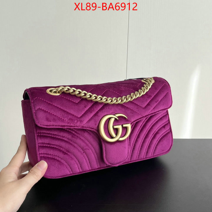 Gucci Bags(4A)-Marmont high quality replica designer ID: BA6912 $: 89USD,