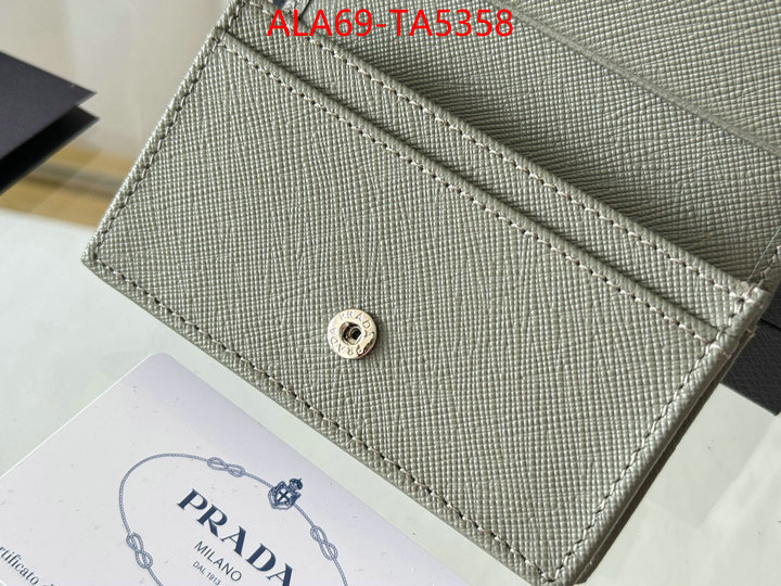 Prada Bags(TOP)-Wallet good quality replica ID: TA5358 $: 69USD,