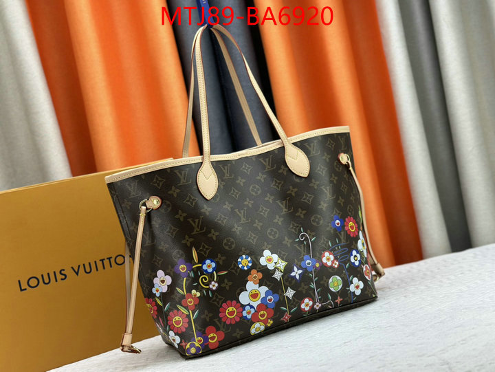 LV Bags(4A)-Neverfull- best quality fake ID: BA6920 $: 89USD,