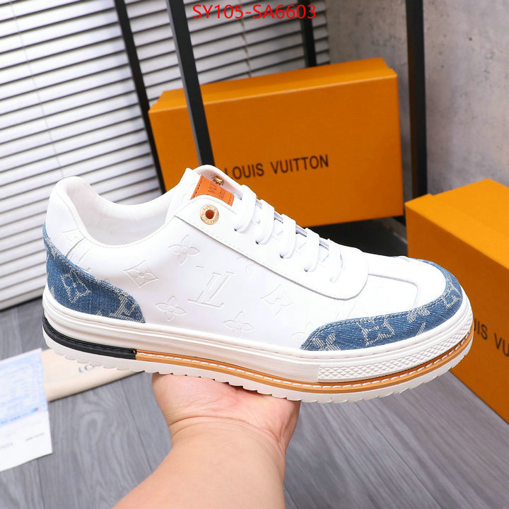 Men Shoes-LV mirror quality ID: SA6603 $: 105USD