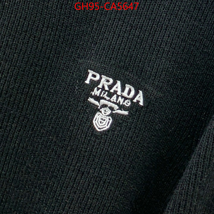 Clothing-Prada outlet sale store ID: CA5647 $: 95USD